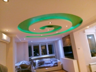 led rasveta u dnevnoj sobi