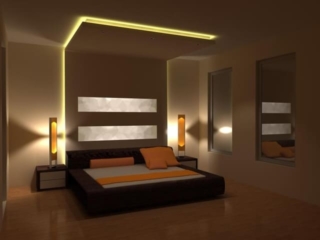 led svetlo u spavaćoj sobo